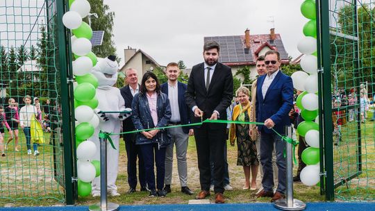 Oficjalne otwarcie boiska wielofunkcyjnego przy ul. Makowej w Chełmie [GALERIA ZDJĘĆ]