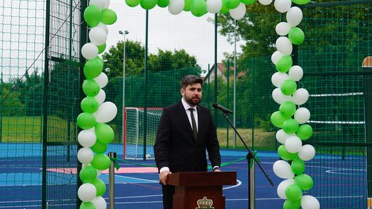 Oficjalne otwarcie boiska wielofunkcyjnego przy ul. Makowej w Chełmie [GALERIA ZDJĘĆ]