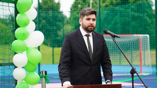 Oficjalne otwarcie boiska wielofunkcyjnego przy ul. Makowej w Chełmie [GALERIA ZDJĘĆ]