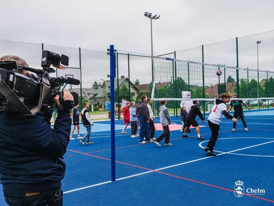 Oficjalne otwarcie boiska wielofunkcyjnego przy ul. Makowej w Chełmie [GALERIA ZDJĘĆ]