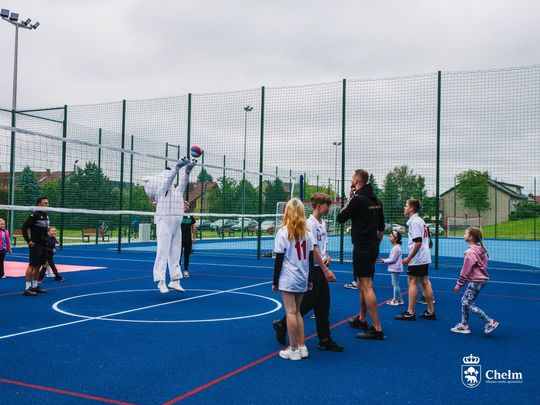 Oficjalne otwarcie boiska wielofunkcyjnego przy ul. Makowej w Chełmie [GALERIA ZDJĘĆ]