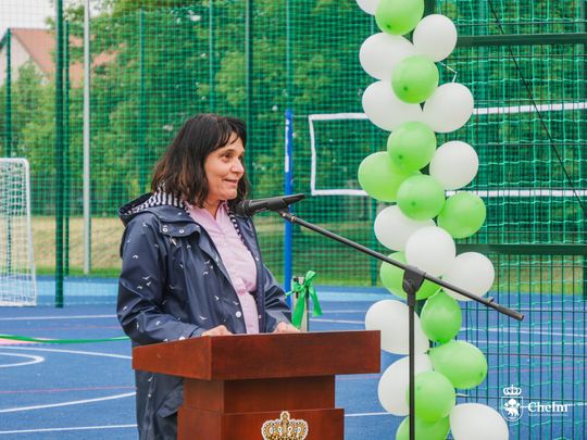 Oficjalne otwarcie boiska wielofunkcyjnego przy ul. Makowej w Chełmie [GALERIA ZDJĘĆ]