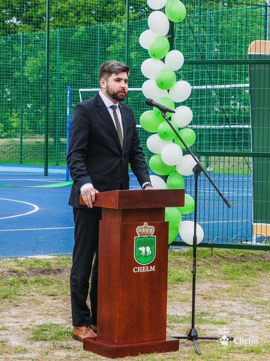 Oficjalne otwarcie boiska wielofunkcyjnego przy ul. Makowej w Chełmie [GALERIA ZDJĘĆ]