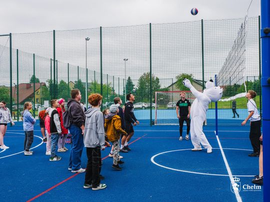 Oficjalne otwarcie boiska wielofunkcyjnego przy ul. Makowej w Chełmie [GALERIA ZDJĘĆ]