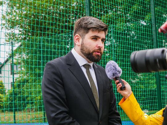 Oficjalne otwarcie boiska wielofunkcyjnego przy ul. Makowej w Chełmie [GALERIA ZDJĘĆ]