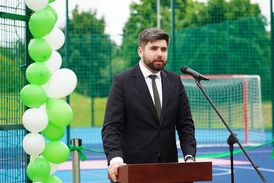 Oficjalne otwarcie boiska wielofunkcyjnego przy ul. Makowej w Chełmie [GALERIA ZDJĘĆ]