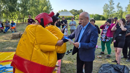 Gm. Siedliszcze. Otwarcie boiska w Chojnie Nowym Pierwszym [GALERIA ZDJĘĆ]