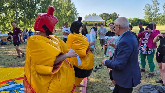 Gm. Siedliszcze. Otwarcie boiska w Chojnie Nowym Pierwszym [GALERIA ZDJĘĆ]