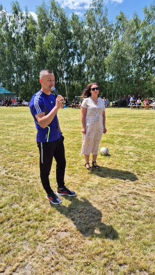 Gm. Siedliszcze. Otwarcie boiska w Chojnie Nowym Pierwszym [GALERIA ZDJĘĆ]