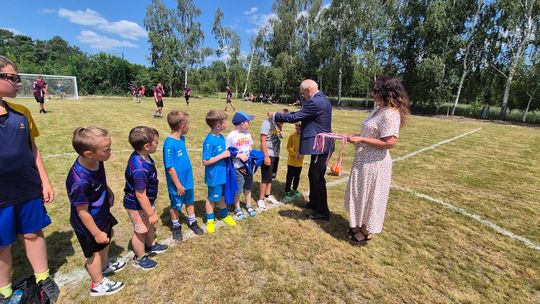 Gm. Siedliszcze. Otwarcie boiska w Chojnie Nowym Pierwszym [GALERIA ZDJĘĆ]