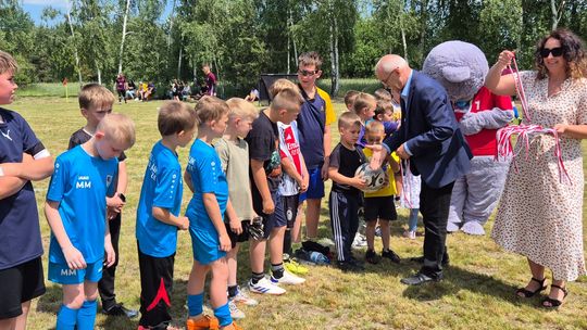 Gm. Siedliszcze. Otwarcie boiska w Chojnie Nowym Pierwszym [GALERIA ZDJĘĆ]