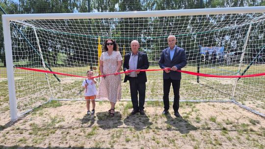 Gm. Siedliszcze. Otwarcie boiska w Chojnie Nowym Pierwszym [GALERIA ZDJĘĆ]