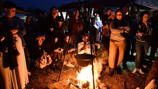 Krasnystaw. XI Palinocka pod Światowidem - magiczna sobótkowa noc nad Wieprzem [GALERIA ZDJĘĆ]