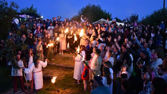 Krasnystaw. XI Palinocka pod Światowidem - magiczna sobótkowa noc nad Wieprzem [GALERIA ZDJĘĆ]