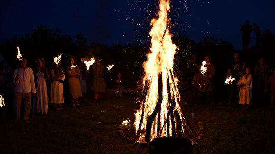 Krasnystaw. XI Palinocka pod Światowidem - magiczna sobótkowa noc nad Wieprzem [GALERIA ZDJĘĆ]