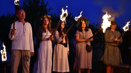 Krasnystaw. XI Palinocka pod Światowidem - magiczna sobótkowa noc nad Wieprzem [GALERIA ZDJĘĆ]