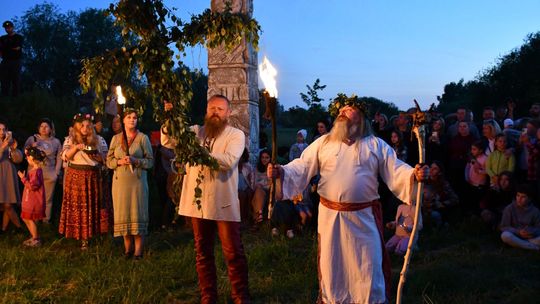 Krasnystaw. XI Palinocka pod Światowidem - magiczna sobótkowa noc nad Wieprzem [GALERIA ZDJĘĆ]