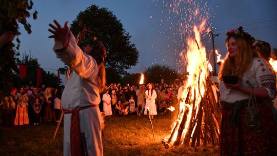 Krasnystaw. XI Palinocka pod Światowidem - magiczna sobótkowa noc nad Wieprzem [GALERIA ZDJĘĆ]