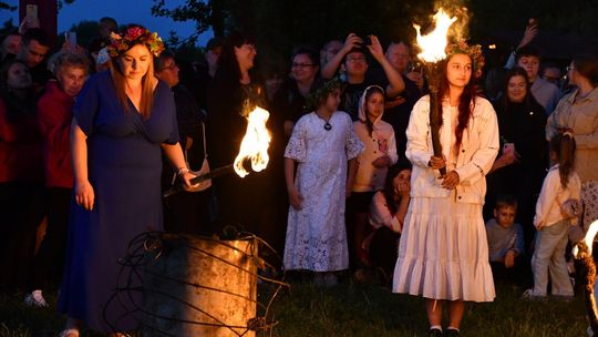 Krasnystaw. XI Palinocka pod Światowidem - magiczna sobótkowa noc nad Wieprzem [GALERIA ZDJĘĆ]