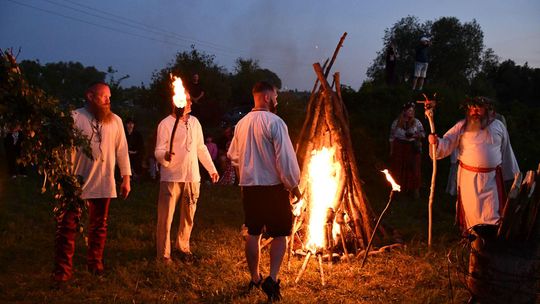 Krasnystaw. XI Palinocka pod Światowidem - magiczna sobótkowa noc nad Wieprzem [GALERIA ZDJĘĆ]