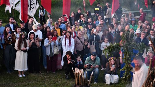 Krasnystaw. XI Palinocka pod Światowidem - magiczna sobótkowa noc nad Wieprzem [GALERIA ZDJĘĆ]