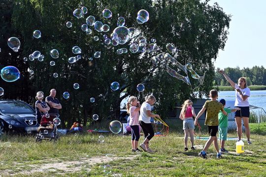 Gm. Siedliszcze. Powitanie Lata nad Zalewem w Majdanie Zahorodyńskim [GALERIA ZDJĘĆ]