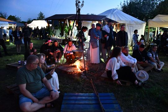 Krasnystaw. XI Palinocka pod Światowidem - magiczna sobótkowa noc nad Wieprzem [GALERIA ZDJĘĆ]