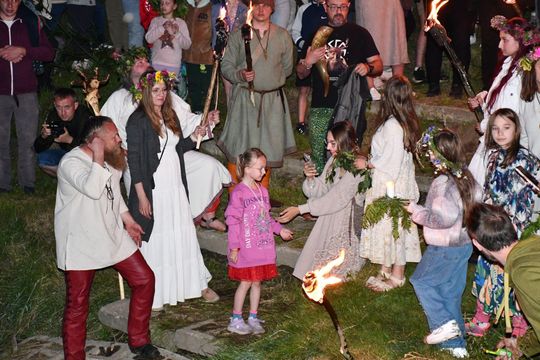 Krasnystaw. XI Palinocka pod Światowidem - magiczna sobótkowa noc nad Wieprzem [GALERIA ZDJĘĆ]