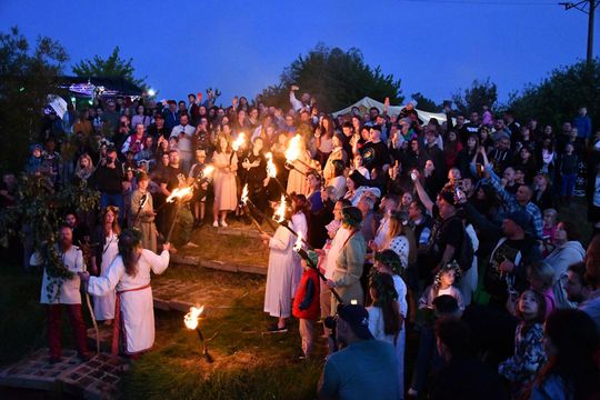 Krasnystaw. XI Palinocka pod Światowidem - magiczna sobótkowa noc nad Wieprzem [GALERIA ZDJĘĆ]