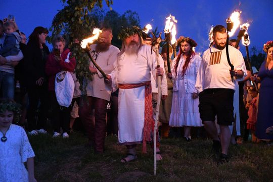 Krasnystaw. XI Palinocka pod Światowidem - magiczna sobótkowa noc nad Wieprzem [GALERIA ZDJĘĆ]