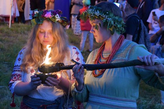 Krasnystaw. XI Palinocka pod Światowidem - magiczna sobótkowa noc nad Wieprzem [GALERIA ZDJĘĆ]