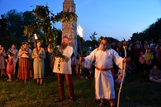 Krasnystaw. XI Palinocka pod Światowidem - magiczna sobótkowa noc nad Wieprzem [GALERIA ZDJĘĆ]