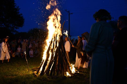 Krasnystaw. XI Palinocka pod Światowidem - magiczna sobótkowa noc nad Wieprzem [GALERIA ZDJĘĆ]