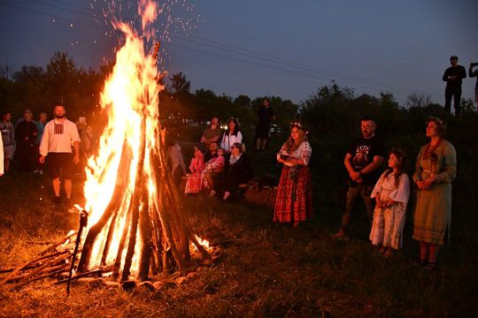 Krasnystaw. XI Palinocka pod Światowidem - magiczna sobótkowa noc nad Wieprzem [GALERIA ZDJĘĆ]