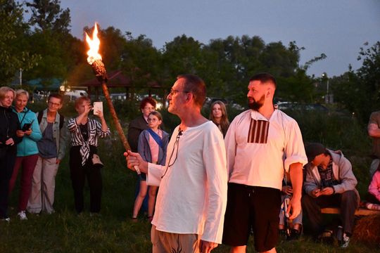 Krasnystaw. XI Palinocka pod Światowidem - magiczna sobótkowa noc nad Wieprzem [GALERIA ZDJĘĆ]