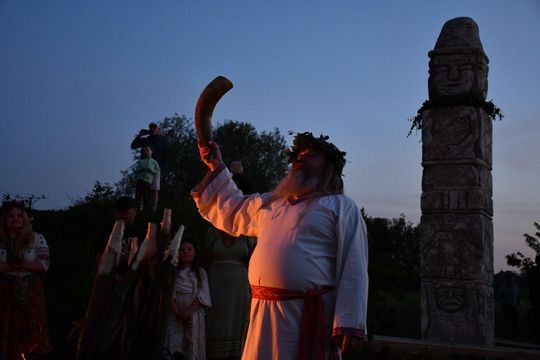 Krasnystaw. XI Palinocka pod Światowidem - magiczna sobótkowa noc nad Wieprzem [GALERIA ZDJĘĆ]