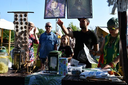 Krasnystaw. XI Palinocka pod Światowidem - magiczna sobótkowa noc nad Wieprzem [GALERIA ZDJĘĆ]