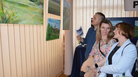 Krasnystaw. Wernisaż wystawy "Pędzlem o Krasnymstawie" [GALERIA ZDJĘĆ]