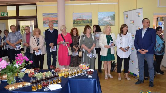 Krasnystaw. Wernisaż wystawy "Pędzlem o Krasnymstawie" [GALERIA ZDJĘĆ]