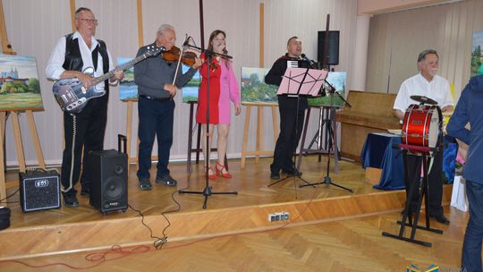 Krasnystaw. Wernisaż wystawy "Pędzlem o Krasnymstawie" [GALERIA ZDJĘĆ]