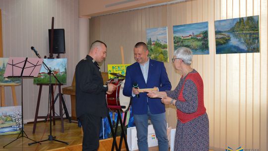 Krasnystaw. Wernisaż wystawy "Pędzlem o Krasnymstawie" [GALERIA ZDJĘĆ]