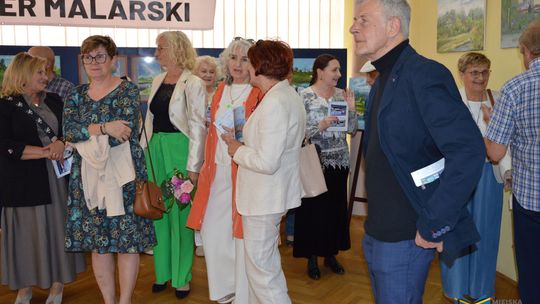 Krasnystaw. Wernisaż wystawy "Pędzlem o Krasnymstawie" [GALERIA ZDJĘĆ]