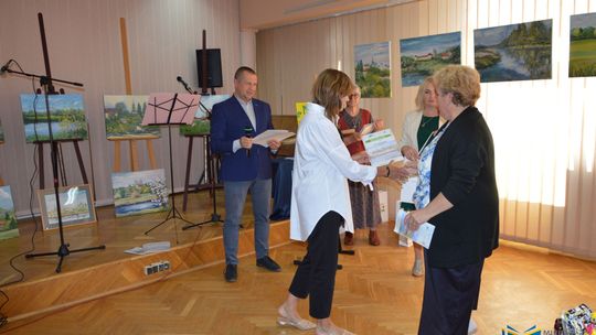 Krasnystaw. Wernisaż wystawy "Pędzlem o Krasnymstawie" [GALERIA ZDJĘĆ]