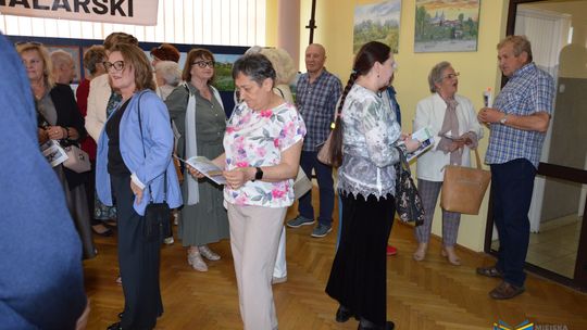 Krasnystaw. Wernisaż wystawy "Pędzlem o Krasnymstawie" [GALERIA ZDJĘĆ]