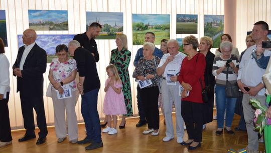 Krasnystaw. Wernisaż wystawy "Pędzlem o Krasnymstawie" [GALERIA ZDJĘĆ]