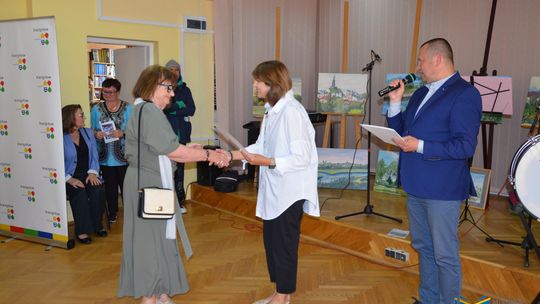 Krasnystaw. Wernisaż wystawy "Pędzlem o Krasnymstawie" [GALERIA ZDJĘĆ]