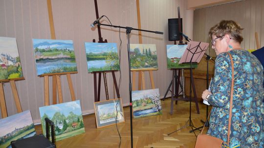 Krasnystaw. Wernisaż wystawy "Pędzlem o Krasnymstawie" [GALERIA ZDJĘĆ]