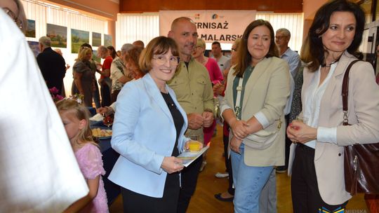 Krasnystaw. Wernisaż wystawy "Pędzlem o Krasnymstawie" [GALERIA ZDJĘĆ]