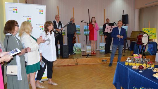 Krasnystaw. Wernisaż wystawy "Pędzlem o Krasnymstawie" [GALERIA ZDJĘĆ]