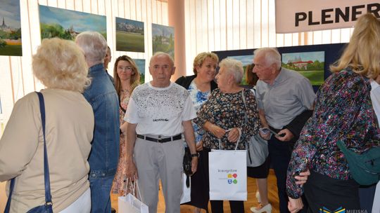 Krasnystaw. Wernisaż wystawy "Pędzlem o Krasnymstawie" [GALERIA ZDJĘĆ]